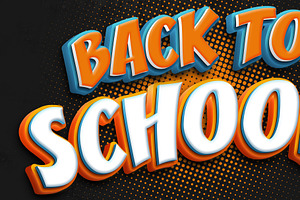 Back To School Text Effect Style