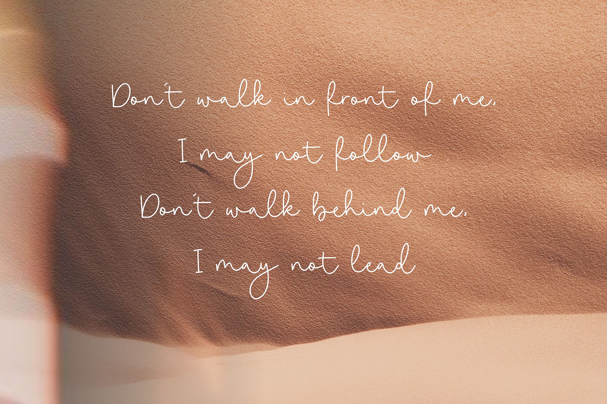 Goldwind - Casual Monoline Font, a Script Font by Letterative Studio (Photo 2 of 7)