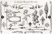 CASTLE STYLE vector graphic clip art, a Decorative Illustration by My Space Garden (Thumbnail 5 of 13)