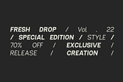 Poltab Italic, a Sans Serif Font by Glyphminds Studios (Thumbnail 7 of 9)