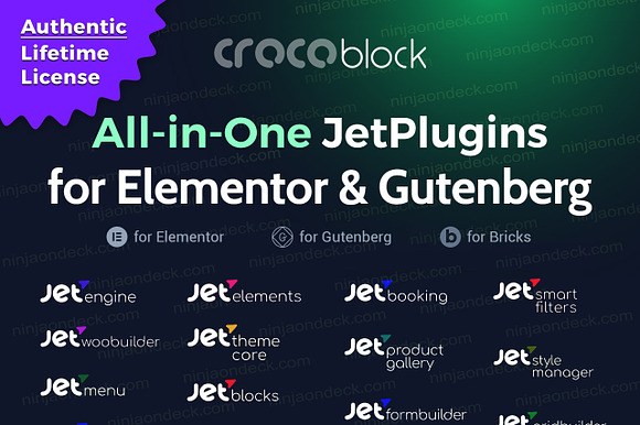 Crocoblock JetPlugins Official License preview 3