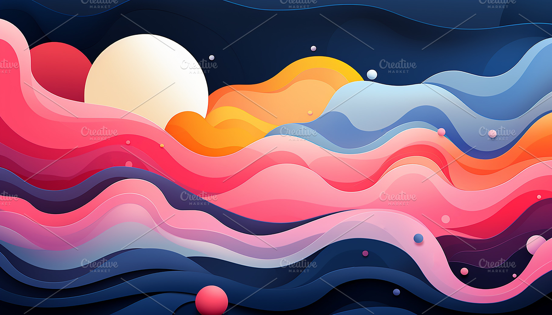 Modern futuristic. Abstract colorful, a Wallpaper Photo by Elena Vagengeim