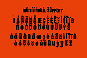 Krumix Bold Condensed Display Font, a Sans Serif Font by Muksal Creative (Thumbnail 11 of 12)