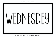 Wednesdey, a Script Font by InermediaSTUDIO (Thumbnail 1 of 7)
