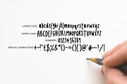 Handwritten Skinny Plump Font, a Serif Font by TessShearer (Thumbnail 3 of 3)
