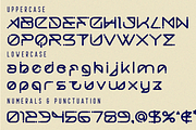 Balanced Buildings - Futuristic Font, a Sans Serif Font by 177Studio (Thumbnail 7 of 8)