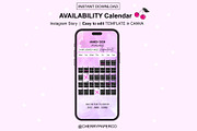 Instagram Story Calendar - MARCH, a Social Media Template by Cherry Paper Co (Thumbnail 1 of 2)
