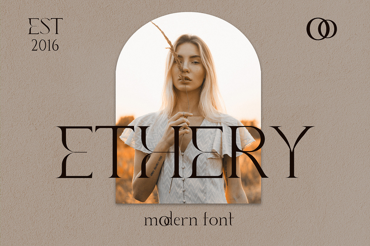 Ethery Modern Serif Font, a Serif Font by LABFcreations (Photo 1 of 9)