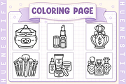 Beauty Stuff Coloring Book, a Decorative Illustration by HueNestify (Thumbnail 2 of 4)