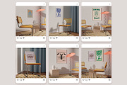 Poster Frame Mockup AMELIA, a Print Template by Bonumo (Thumbnail 7 of 15)