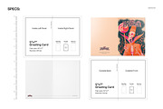 Vintage Halloween 5x7 Card Template, a Card Template by creatsy5 (Thumbnail 2 of 5)