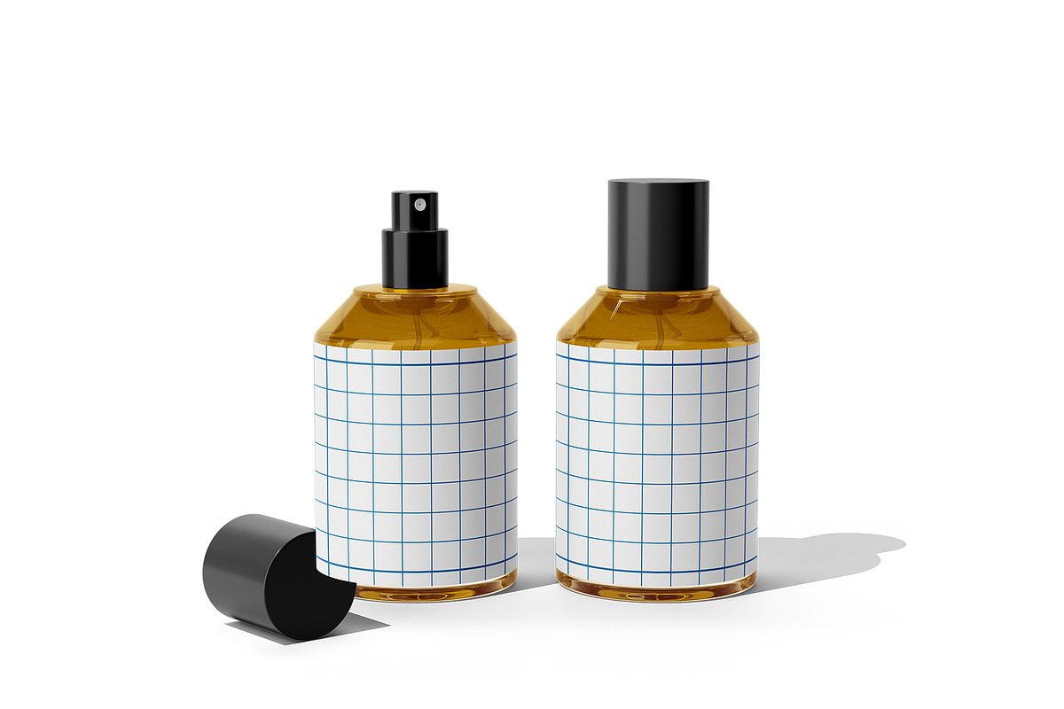 Perfume Bottle Mockup, a Cups & Container Mockup by Akebareee (Photo 3 of 3)