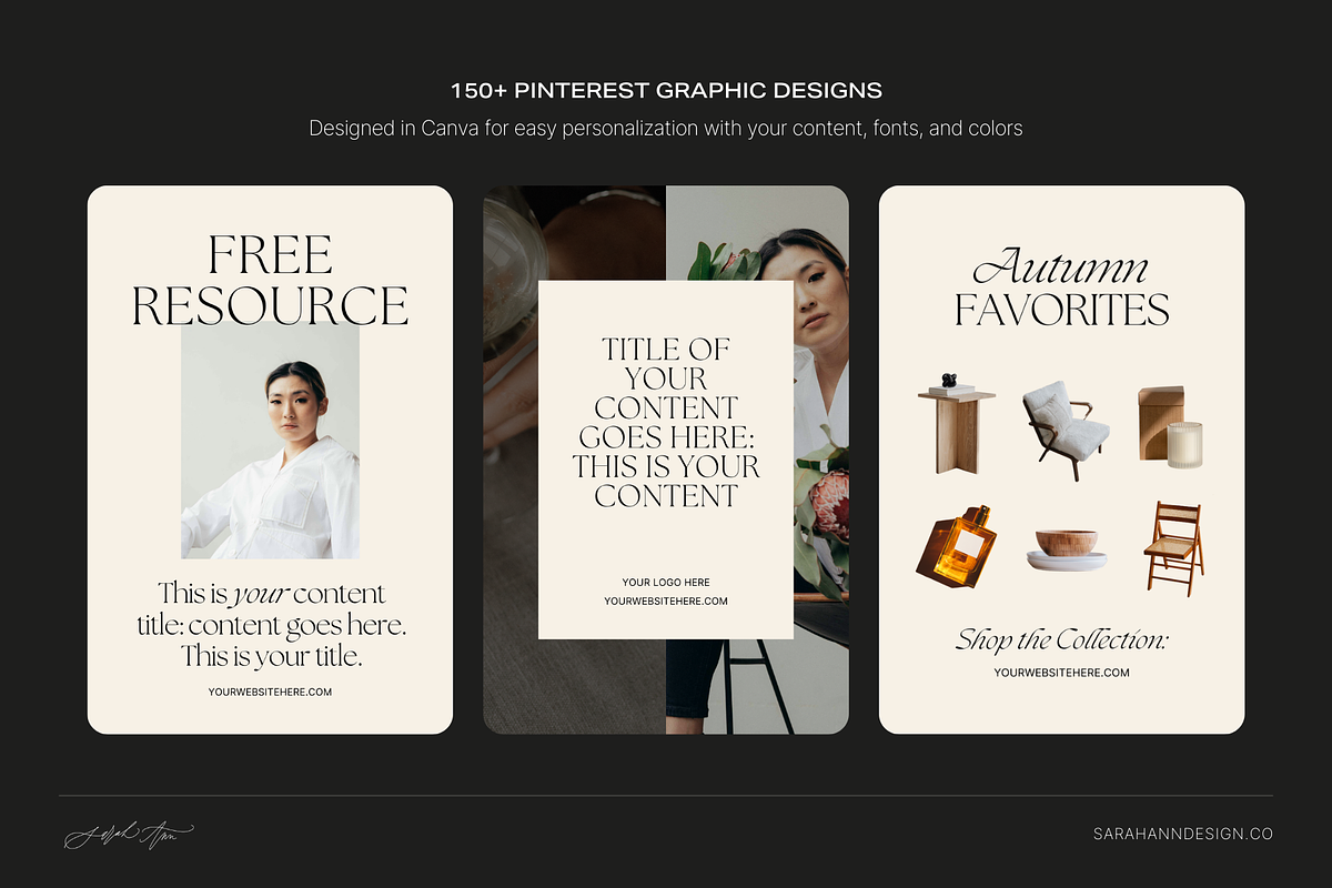 Pinterest Templates: Vera, a Social Media Template by Sarah Ann Design (Photo 4 of 5)