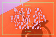 WAGGLE Display Font, a Font by PiiNK iiNK STUDiO (Thumbnail 5 of 13)