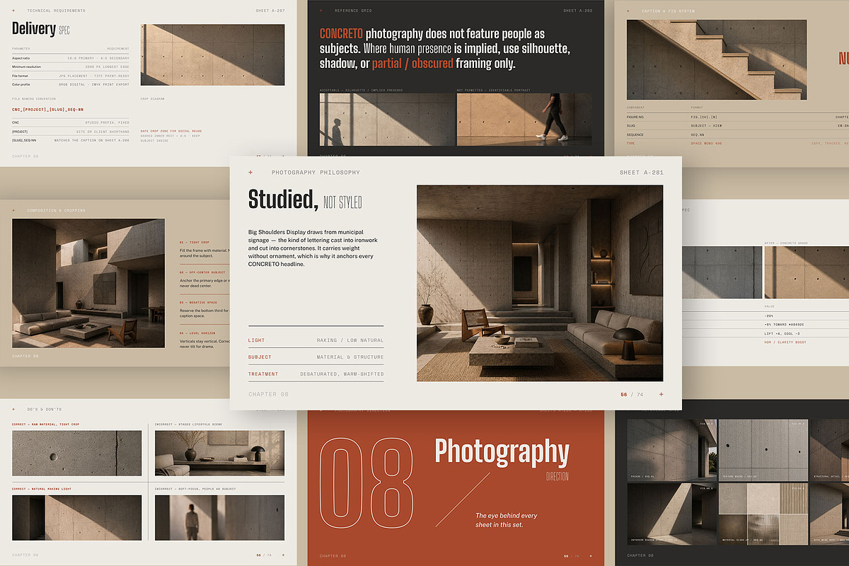 CONCRETO / Brand Guidelines Template, a Branding & Logo Template by Leleka.Store (Photo 2 of 23)