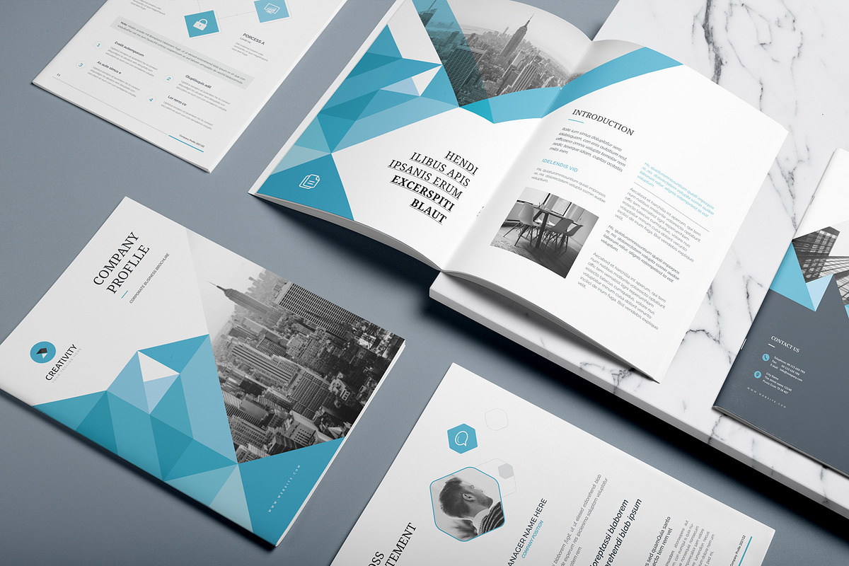 The Profile Brochure, a Brochure Template by Brochure-Market (Photo 2 of 10)