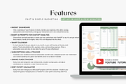 Ultimate Budget with AI Prompts, a Templates & Theme by The Creative Plans co (Thumbnail 4 of 10)