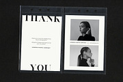 Photographer Thank You Card Template, a Card Template by Blush Created (Thumbnail 1 of 8)
