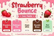 Strawberry Bounce, a Script Font by Wow Magic (Thumbnail 4 of 7)