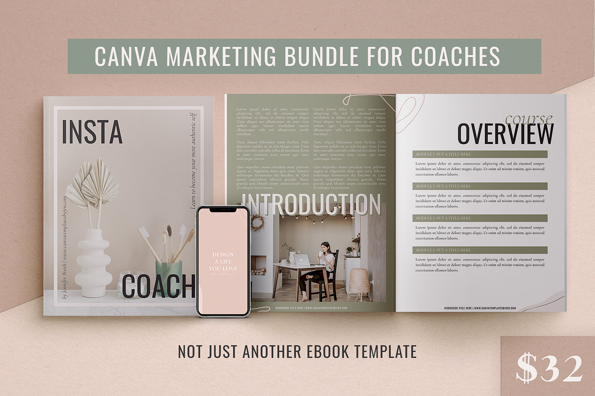 Canva Course & Opt-In Creator Bundle, a Templates & Theme by the M&K Design Studio (Photo 9 of 15)