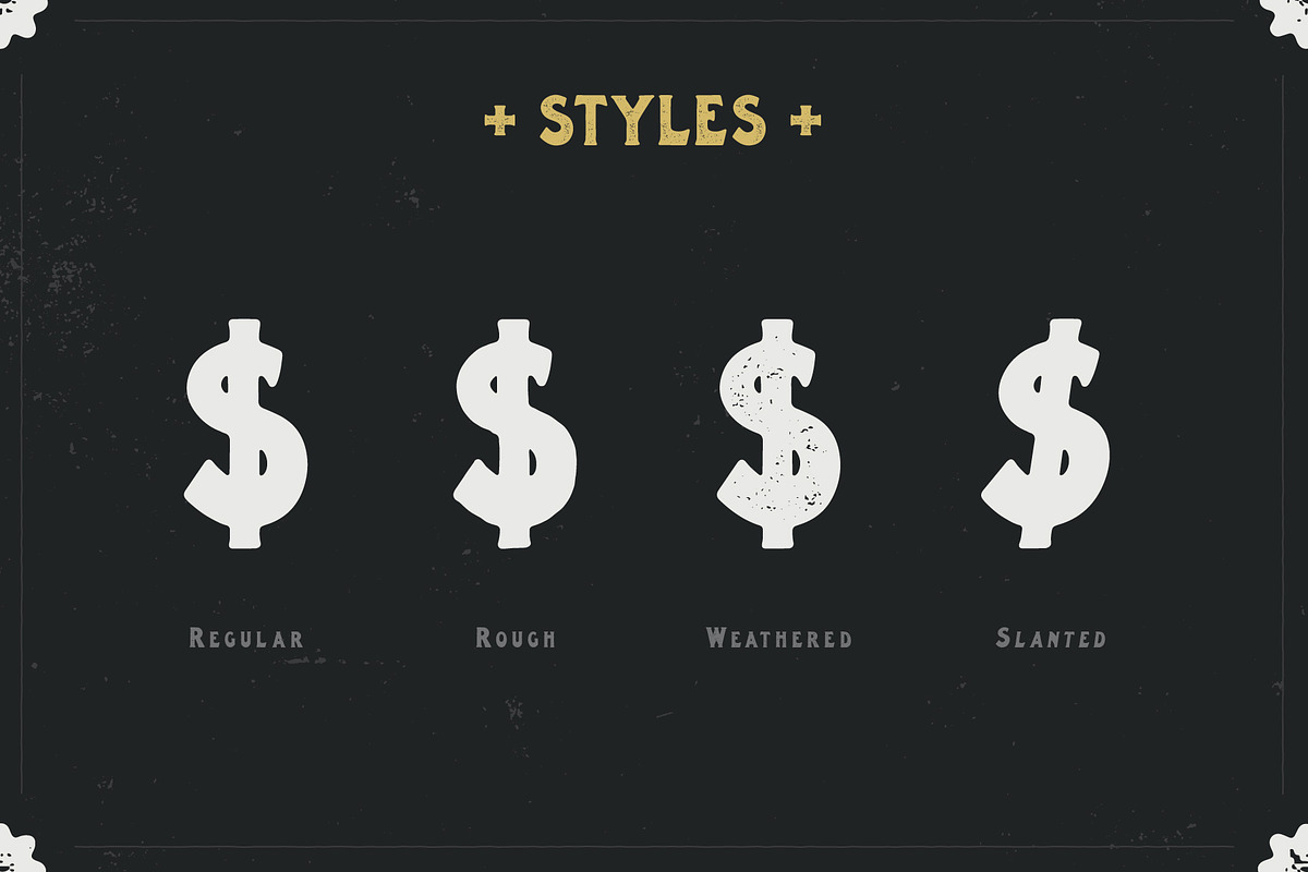Oligarchy - Vintage Font Family preview 3