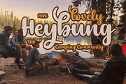Shyness, a Script Font by twinstd (Thumbnail 6 of 11)