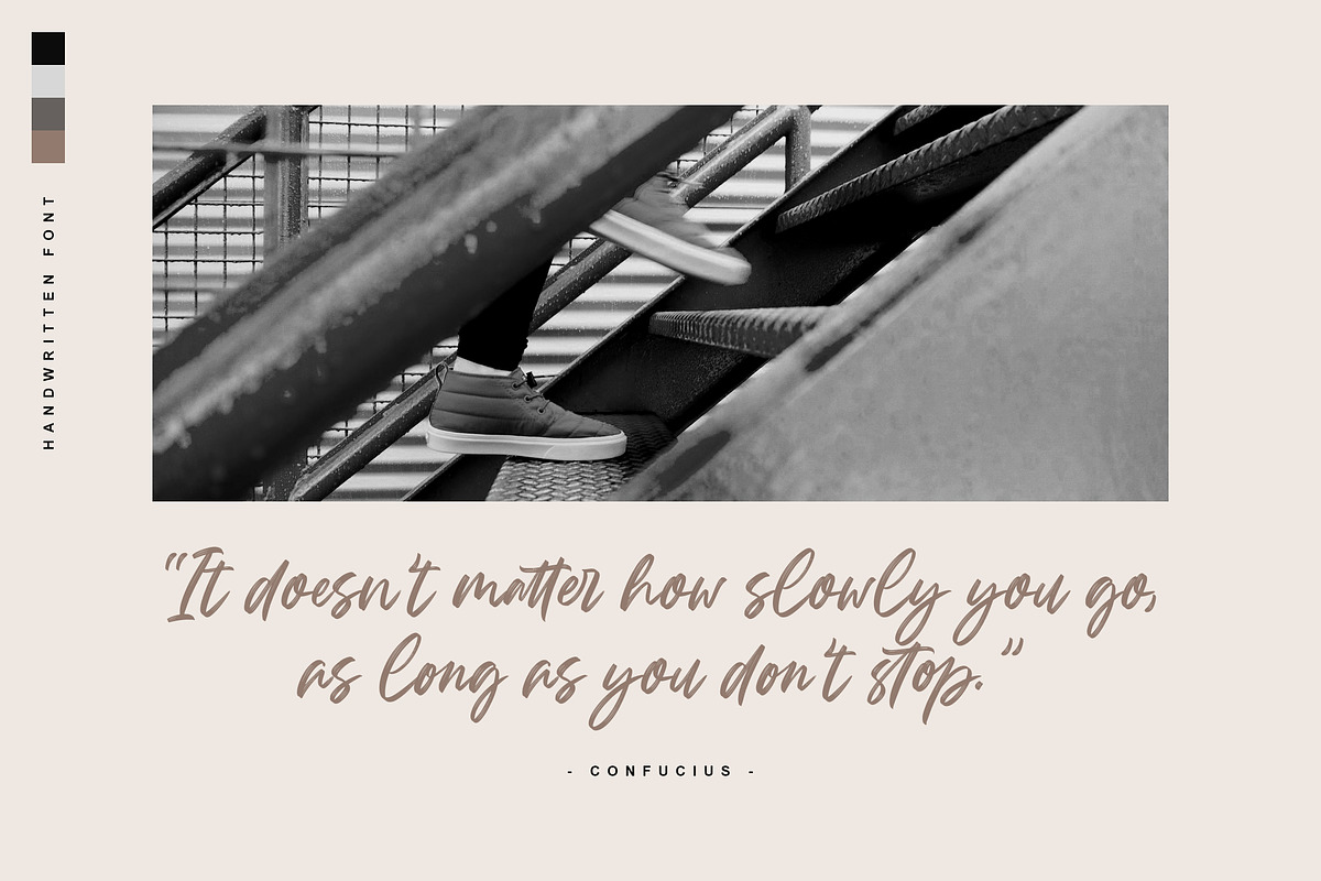 Batavie - Scratch Handwritten Font, a Handwritten Font by Typehand Studio (Photo 3 of 9)