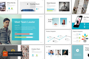 Madelin - Powerpoint Template