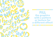 Hello Hand Lettered Vector Pack, an Illustration by tabsk (Thumbnail 4 of 6)