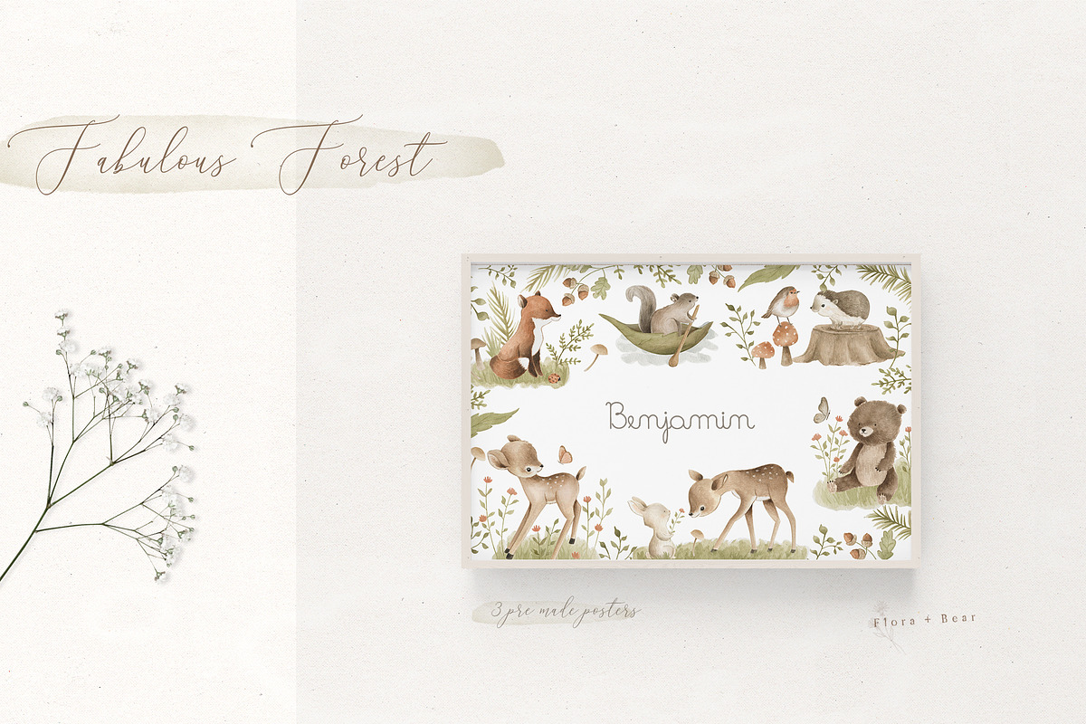 Fabulous Forest, an Animal Illustration by Flora+Bear (Photo 13 of 15)