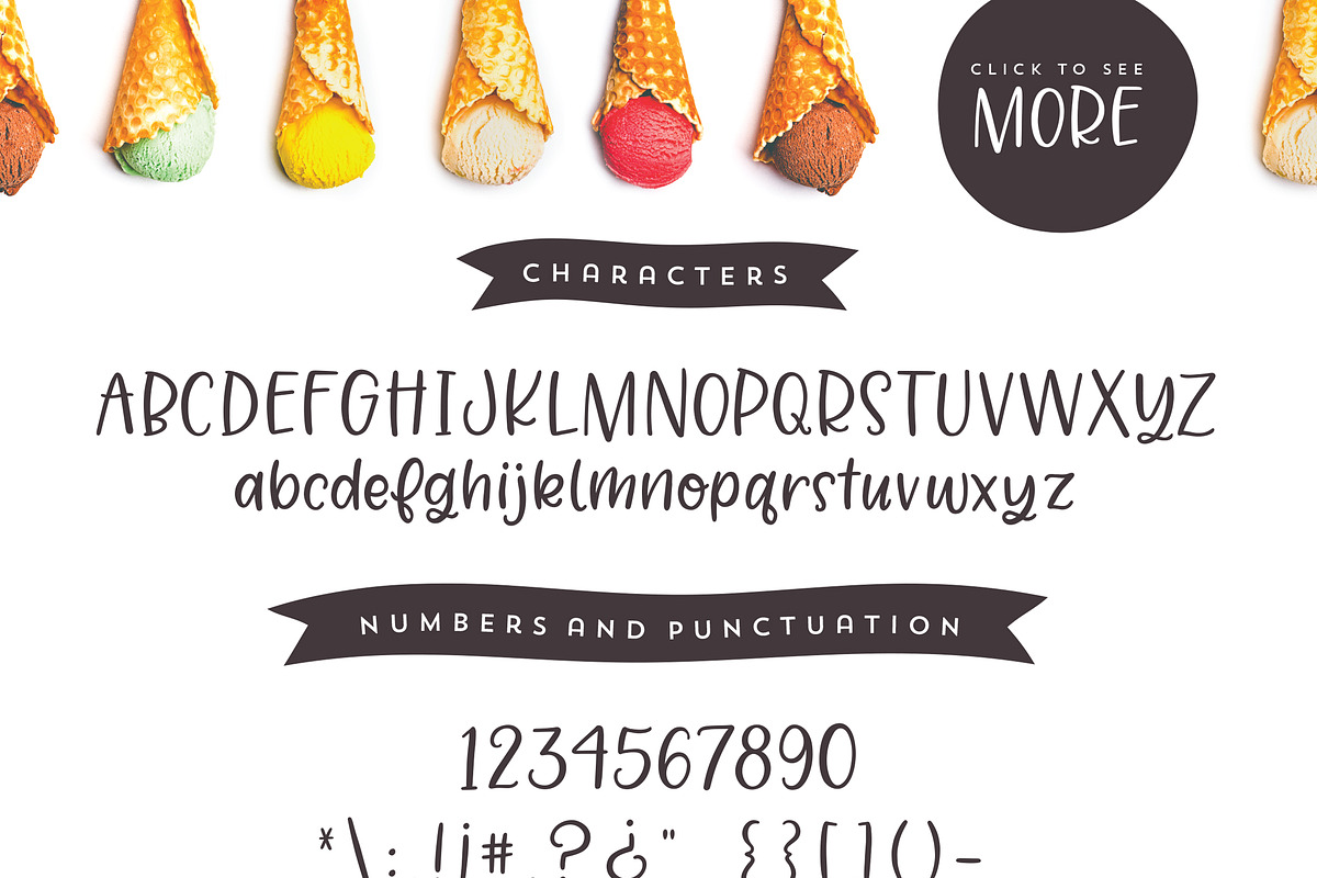Jelligun | Hand-lettered Font preview 2