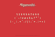 Figamonthi, a Serif Font by ilhamtaro (Thumbnail 8 of 10)