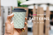 Stop Terrorism Patterns Collection, a Pattern Graphic by Alex Blogoodf (Thumbnail 8 of 9)