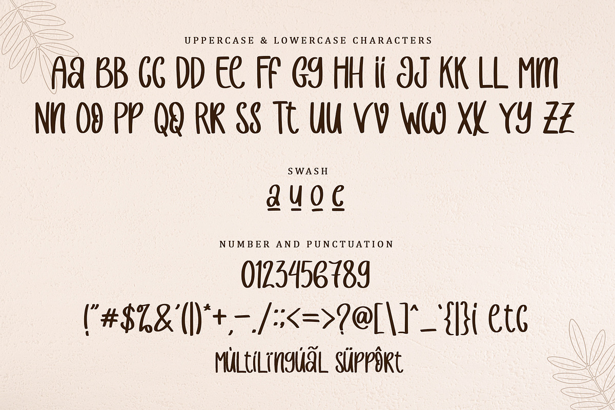 Rothi Kola | Display Font, a Handwritten Font by esamaradany (Photo 7 of 9)