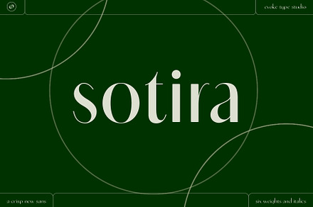 Sotira - A Crisp Sans Serif