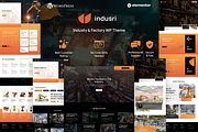 Indusri - Industry WordPress Theme, a WordPress Template by ThemesRain (Thumbnail 1 of 3)