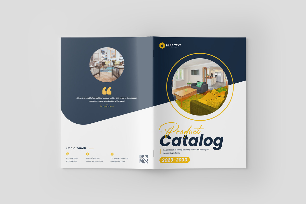 Product Catalog Brochure Template, a Brochure Template by zahidhossainalif (Photo 3 of 8)