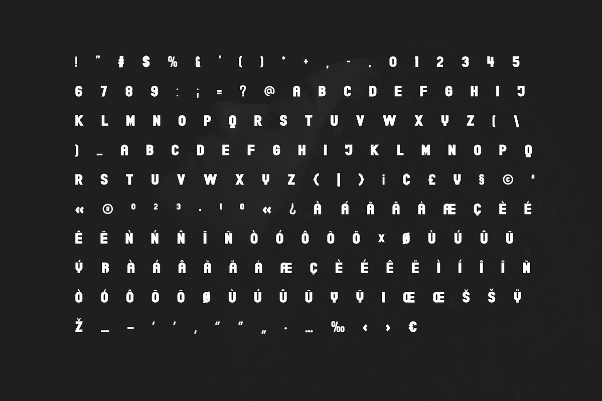 Quron Display typefaces + webfonts, a Font by Webhance Studio (Photo 4 of 5)