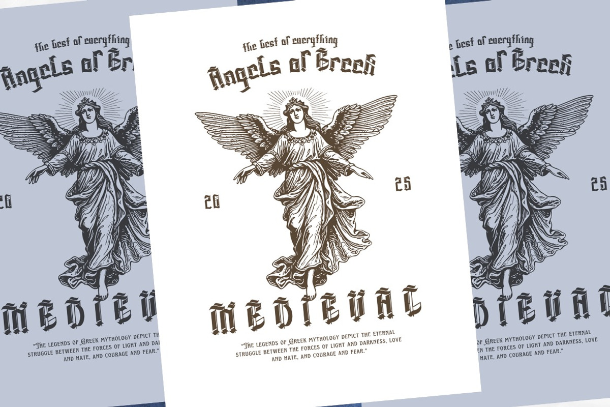 Astraid Stonks - Gothic Blackletter, a Blackletter Font by Dhabee (Photo 10 of 16)