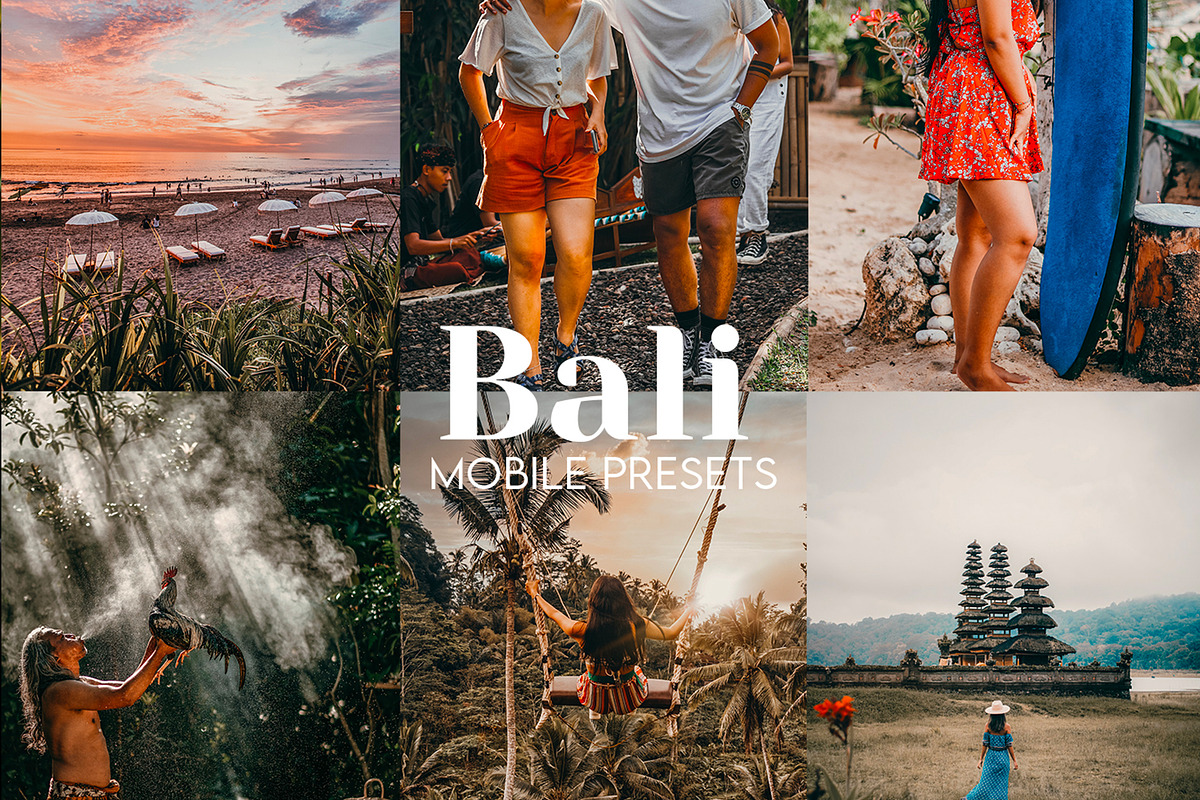 Bali Lightroom Mobile Presets, a Preset Add-On by Wethepresets (Photo 1 of 4)