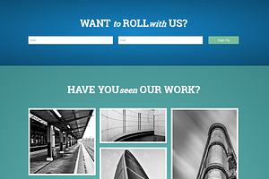 Roller - Responsive HTML Template