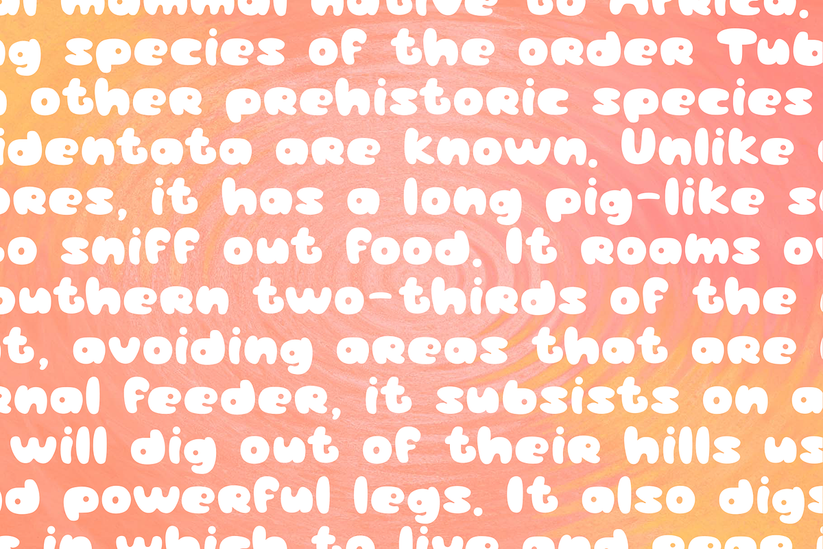 Chubby Bubble | Playful Display Font, a Handwritten Font by Limonum.Studio (Photo 5 of 12)