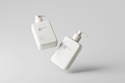 Square Pump Bottle Mockup, a Cups & Container Mockup by pmvch (Thumbnail 4 of 10)