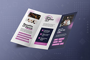 Dance Art Academy Trifold Brochure, a Brochure Template by Fannan Studio (Thumbnail 2 of 3)