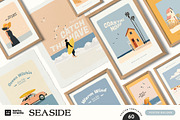 Seaside Poster Builder, an Object Graphic by KetteCreate (Thumbnail 1 of 13)