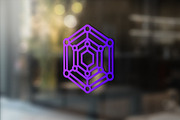 Modern Hexagonal Network Tech Logo, a Branding & Logo Template by Vectorium Studio (Thumbnail 8 of 9)