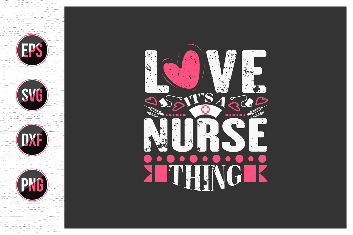 Nurses lettering svg design bundle.