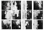 Black and White Grunge Textures pape, a Texture Illustration by Designworld (Thumbnail 3 of 5)