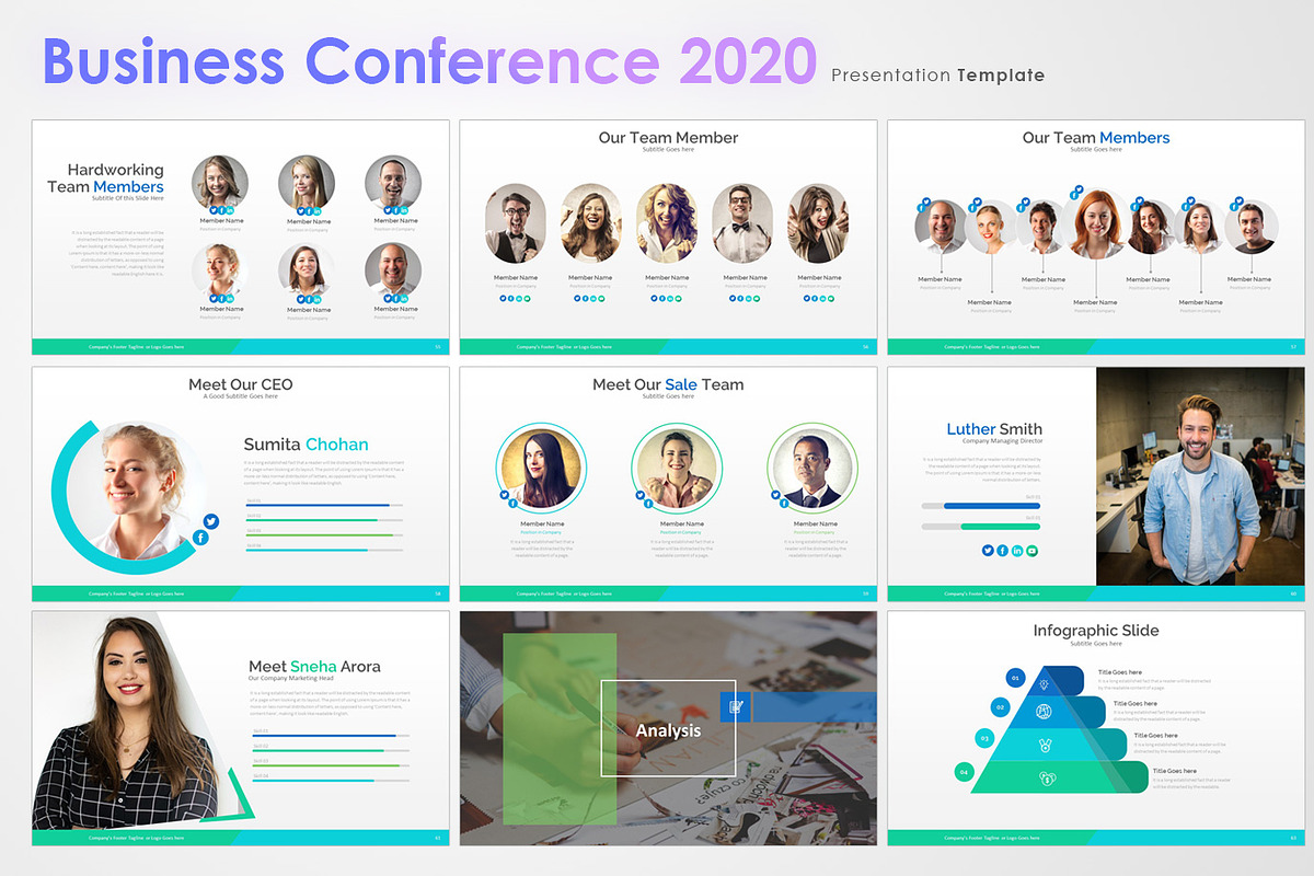 Business Conference Template, a Presentation Template by GraphicBerg (Photo 7 of 12)