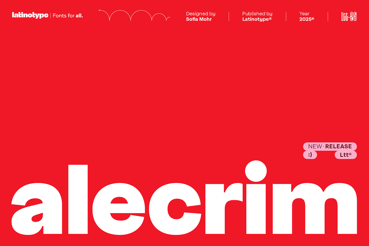 Alecrim, a Sans Serif Font by Latinotype (Photo 1 of 12)